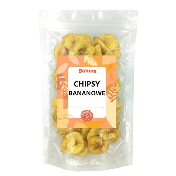 Chipsy bananowe 100g – Bonum