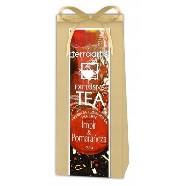 Herbata Pu-erh Imbir i Pomarańcza – Terraartis