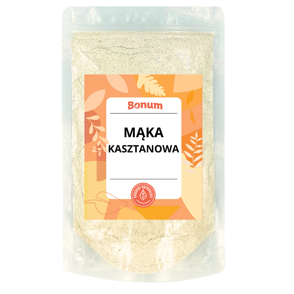 Mąka kasztanowa 500g – Bonum