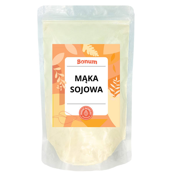 Mąka sojowa 500g – Bonum