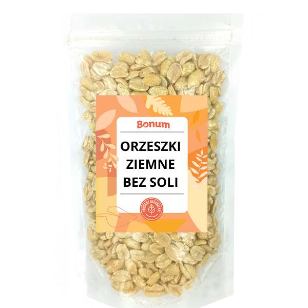 Orzeszki ziemne prażone bez soli 100g – Bonum