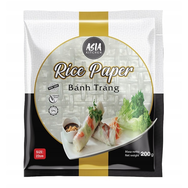Papier ryżowy (22cm) 200g – Asia Kitchen