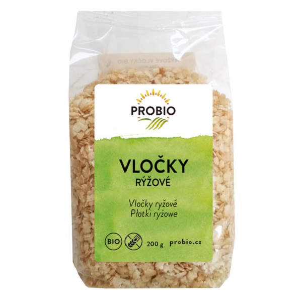 Płatki ryżowe bezglutenowe 200g BIO – Probio