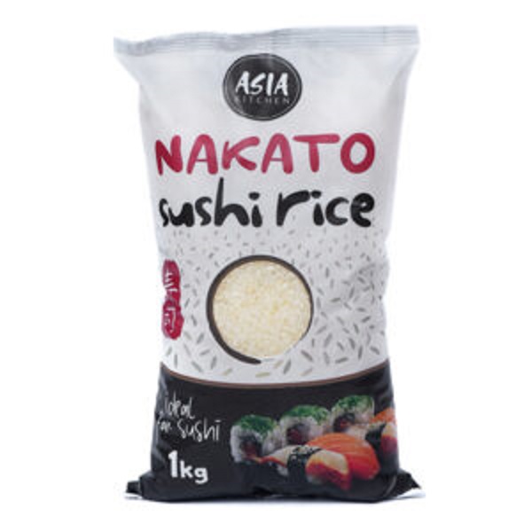 Ryż do sushi Nakato 1kg – Asia Kitchen