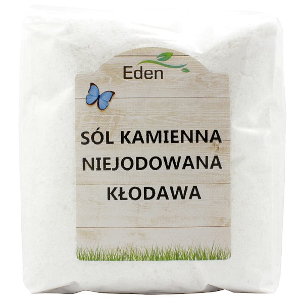 Sól kłodawa niejodowana 1kg – Eden