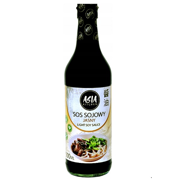 Sos sojowy jasny bezglutenowy 500ml – Asia Kitchen